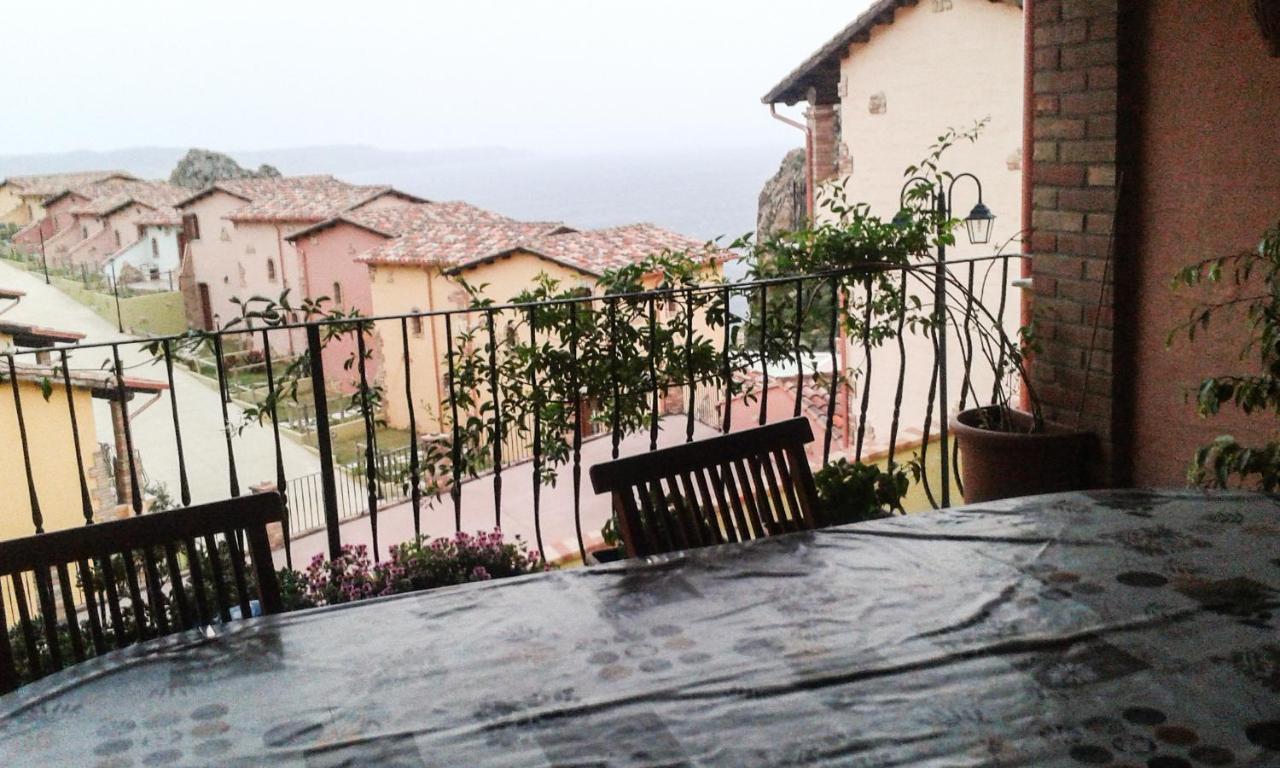 La Terrazza Fiorita Villa Nebida Esterno foto
